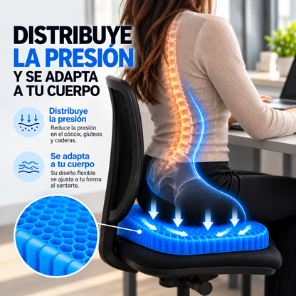 COJIN ASIENTO DE GEL ANTIDESLIZANTE