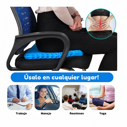 COJIN ASIENTO DE GEL ANTIDESLIZANTE
