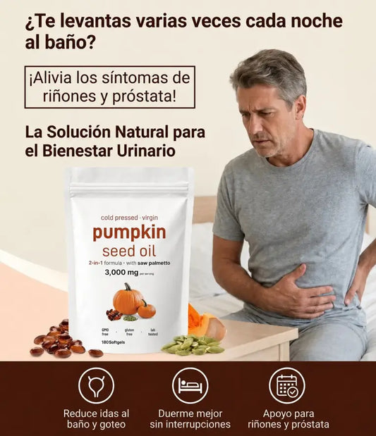Aceite de Semilla de Calabaza 180 Softge