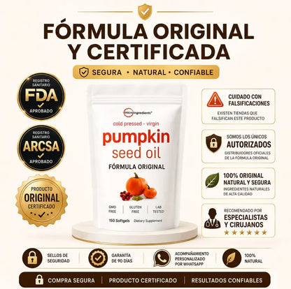 Aceite de Semilla de Calabaza 180 Softge